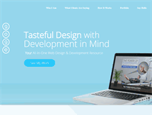 Tablet Screenshot of gogewebdesign.com